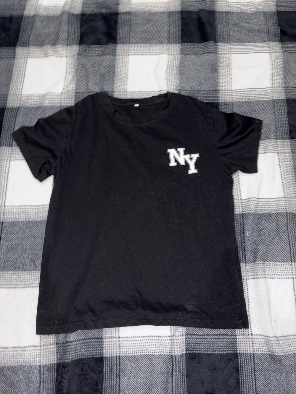 Kids Black NY Graphic Tee
